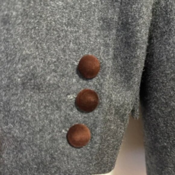 Vintage Carolyne Roehm Wool Blazer Size 6 - Picture 5 of 5